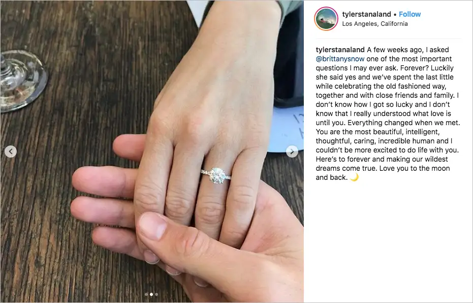 Brittany snow engagement ring cheap